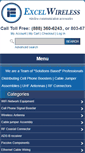 Mobile Screenshot of excel-wireless.com